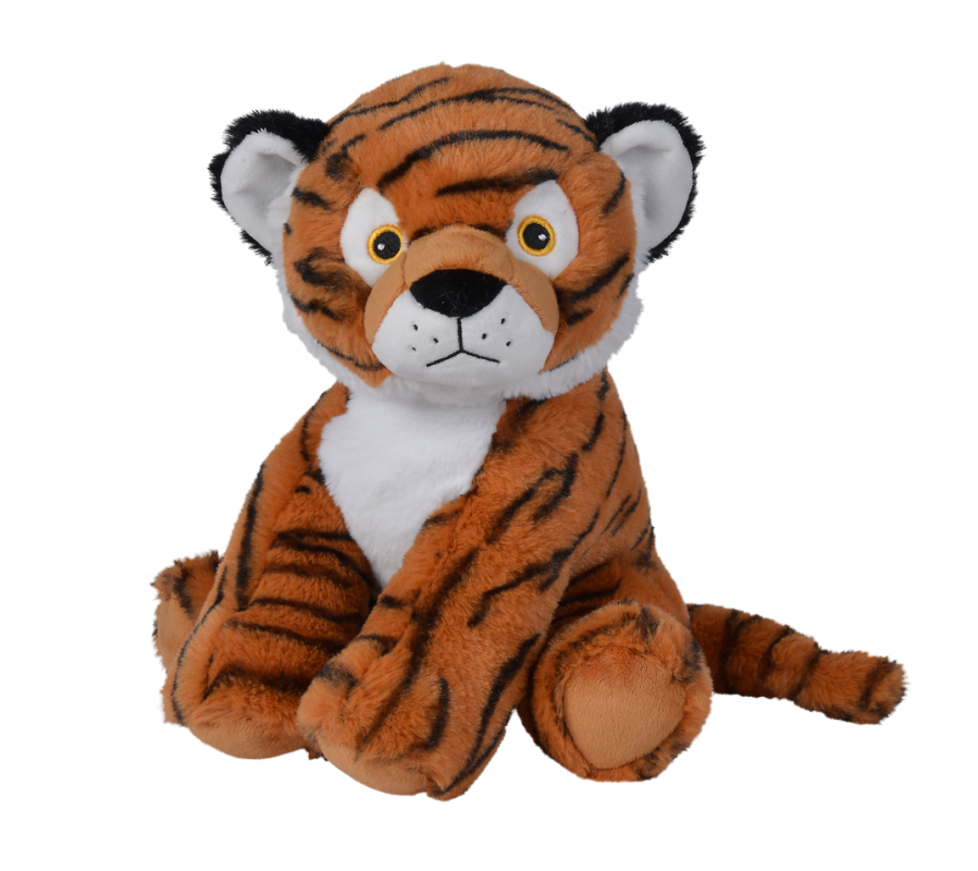  - plush tiger 100 % recycled 30 cm 